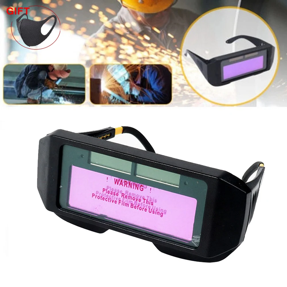 

Automatic Photoelectric Helmet Welding Glasses Ultraviolet Infrared Radiation Glare Safety Goggles Protective Glasses Eye Goggle
