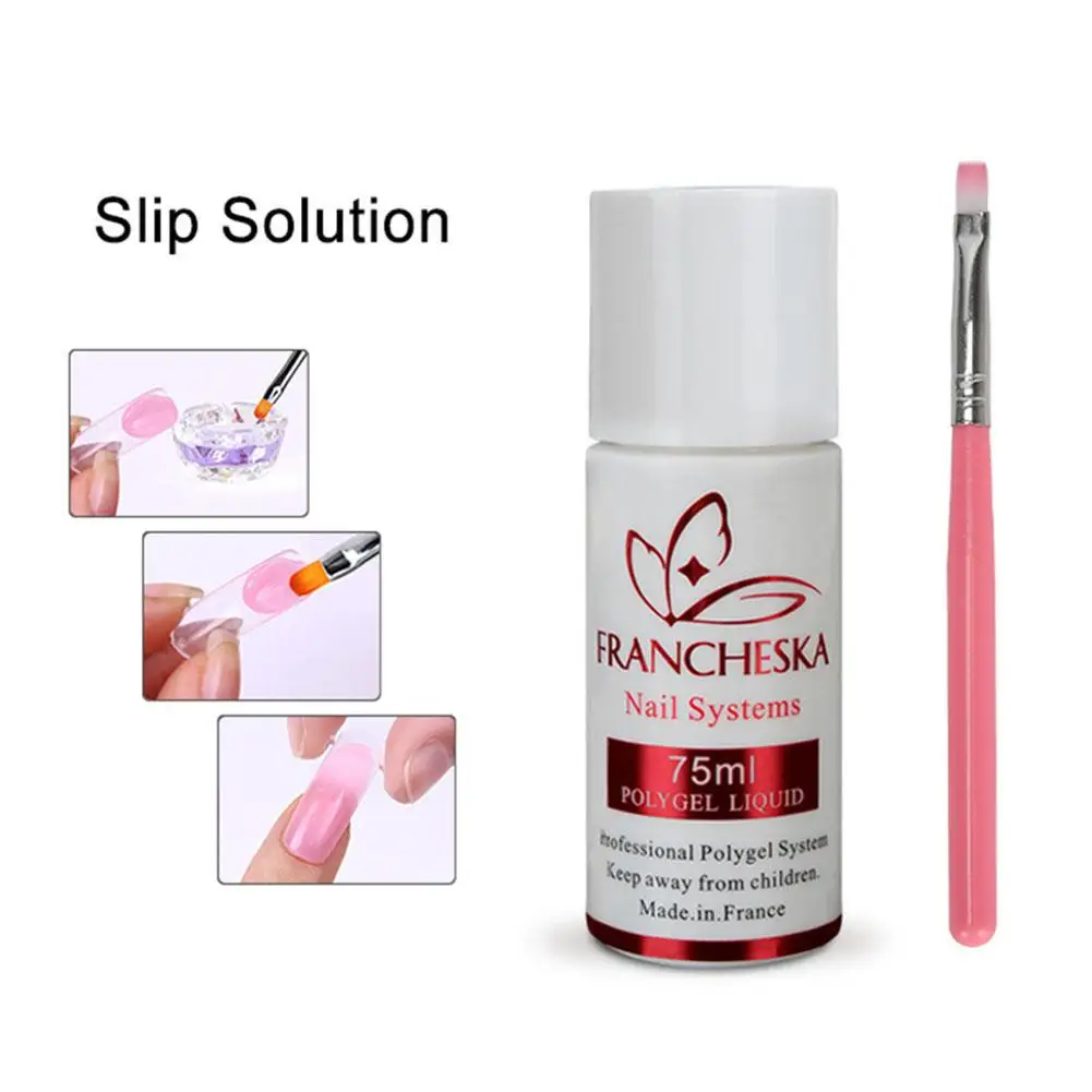 75 мл жидкий раствор для выскальзывания ногтей быстрое наращивание гелевых