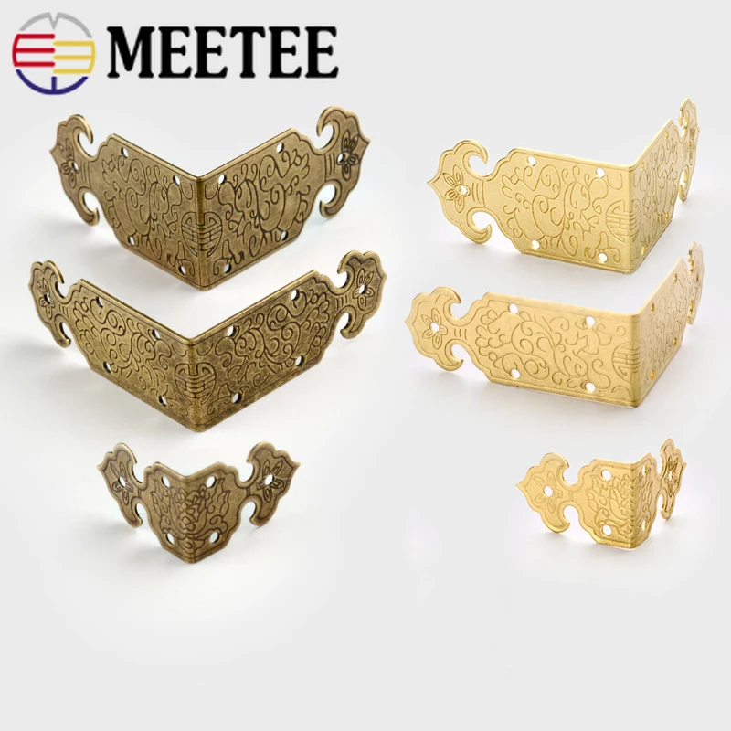 20 штук Meetee 17/20/25 мм Чистый Медь угловой тяжелый гибридный жесткий прочный Броня с