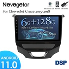 4G LTE навигация android 11,0 система стерео для Chevrolet cruze 2014 2015 2016 2017 лет Автомобильный gps мультимедийный плеер радио