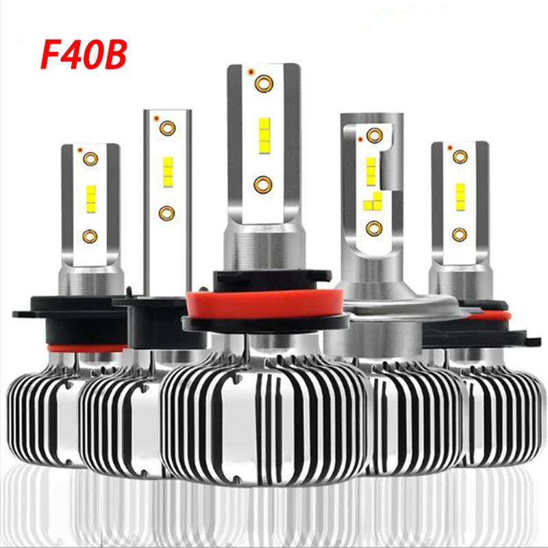 Сверхконцентрированное 6000 К Автомобильный светодиодный передняя фара H4 h7 H1 h11