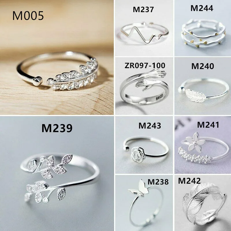 

CAOSHI элегантные женские кольца на палец для вечеривечерние регулируемый размер аксессуары Высокое качество Ежедневное смешивание ювелирны...