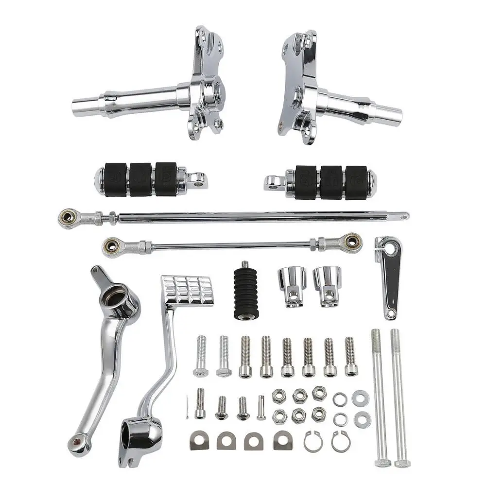 Передние рычаги управления мотоциклом комплект тяжек рычагов для Harley Sportster XL883 1991