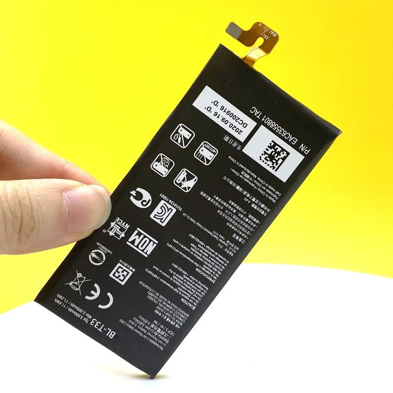 new original battery for lg q6 m700a m700an m700dsk m700n 3000mah bl t33 smart phone battery free global shipping