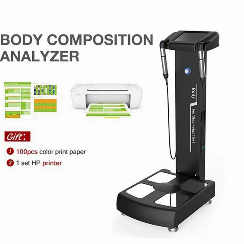 

2020 Newest Topquality Body Composition Analyzer Human Health Test Body Elements Device With A4 Printer For Sale