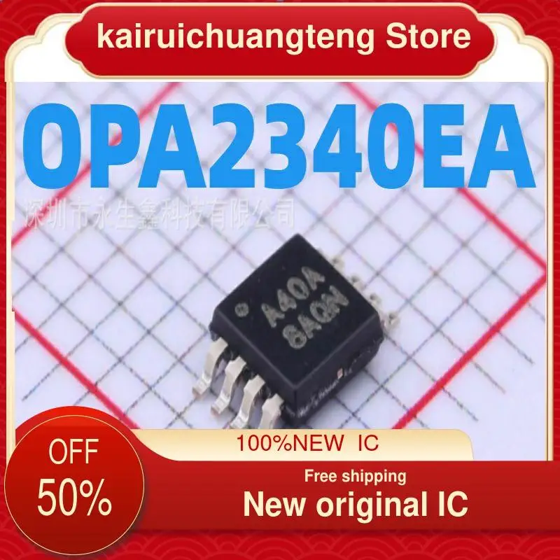 

(1 шт.) | OPA2340EA OPA2340 A40A MSOP-8 новый оригинальный IC