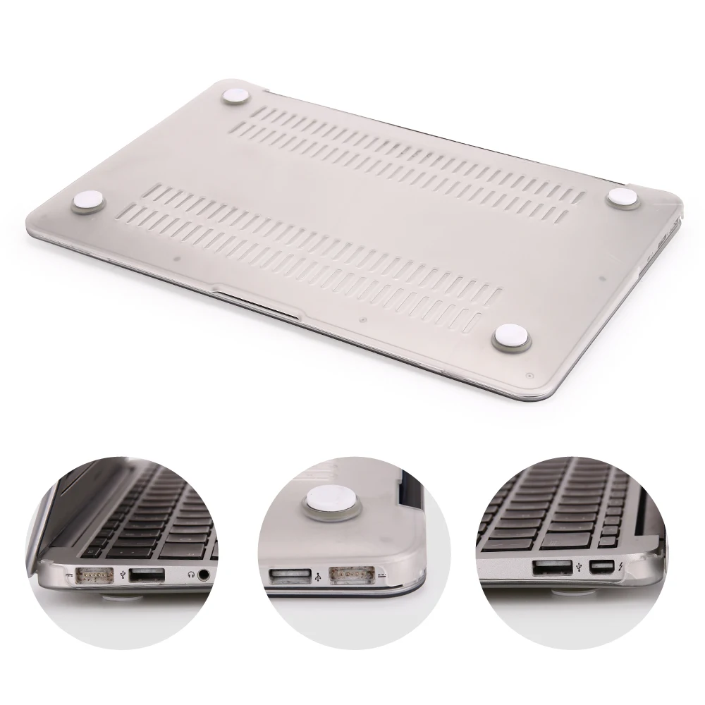 Прозрачный жесткий чехол для ноутбука MacBook Air 11 A1465 A1370 Macbook 13 A1466 A1369 Apple Air|Сумки и
