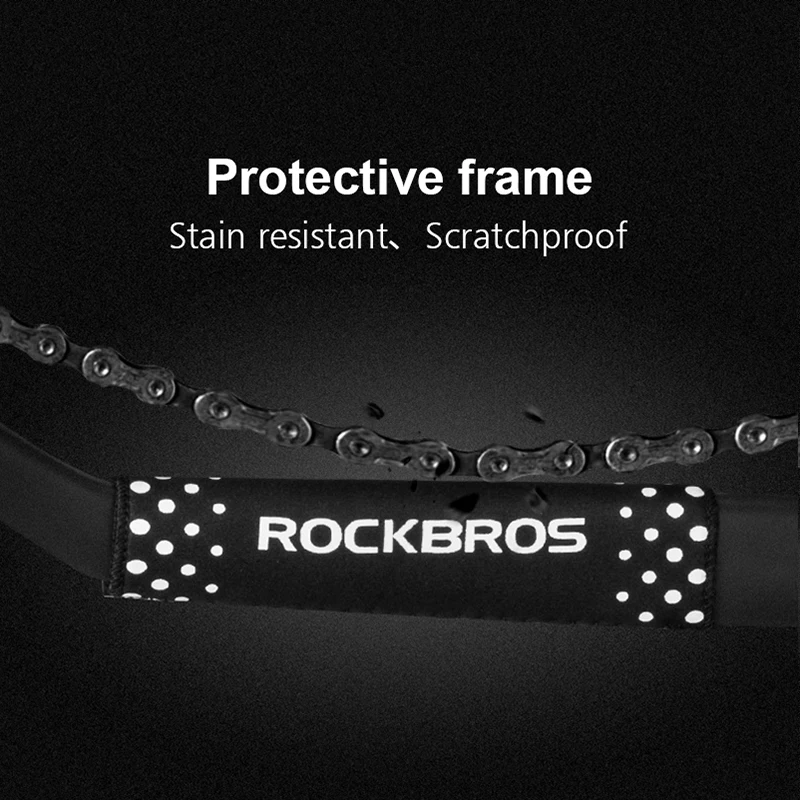 ROCKBROS защита велосипедной рамы Ультралегкая горного велосипеда цепи задняя вилка