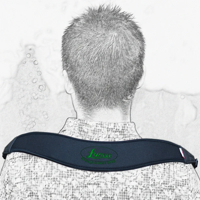 Удобный Черный Быстрый шутер плечевой ремень для камеры Мягкий декомпрессионный