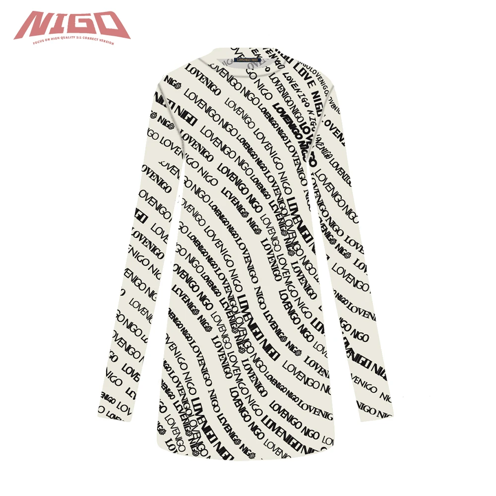 

NIGO Ms 21ss Women's Autumn And Winter Long Sleeve Dress #nigo55339