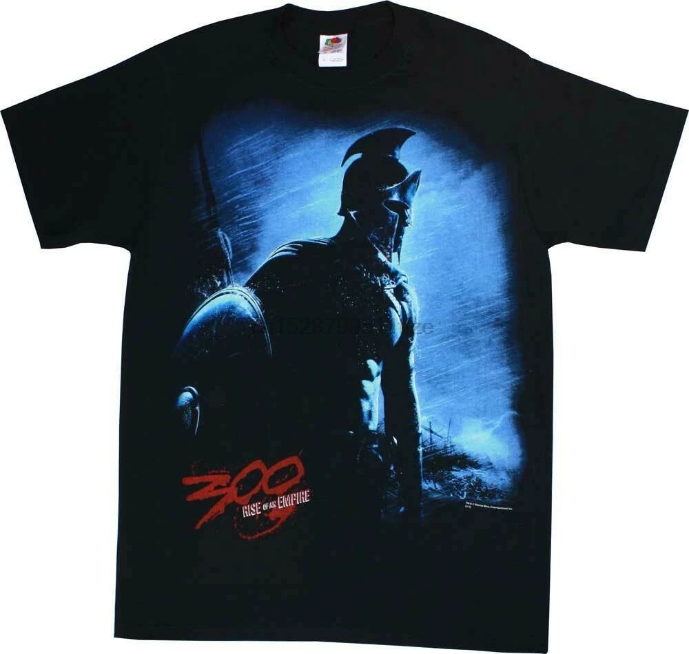 Аутентичные 300 Спартанский плакат Rise Of An Empire логотип футболка S 2Xl Новинка|Мужские