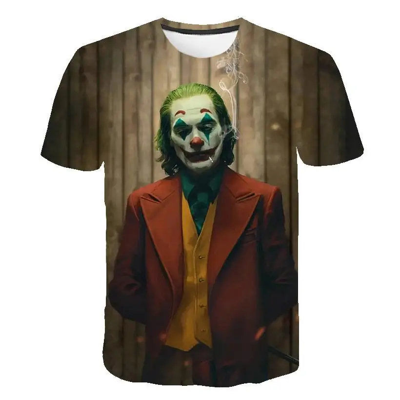 Joker Be reborn 2020 новая 3d футболка с джокером забавными комиксами Джокер покером