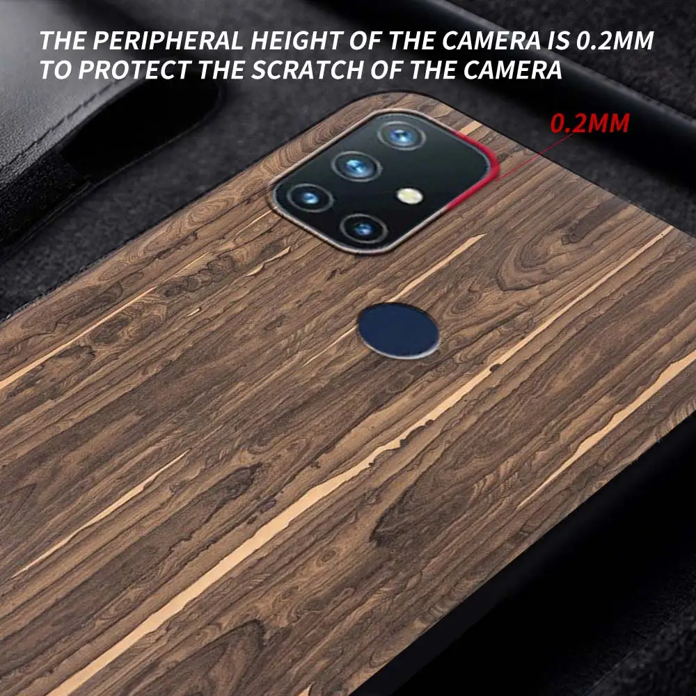 for oneplus 8 nord 7pro case for one plus z n10 5g 8t 7 pro n100 7t 6t full protection soft phone cover shelltexture wood funda free global shipping