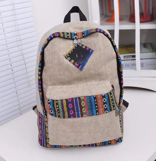

Ladies Laptop Backpack Women Canvas Backpack School Ladies Girls Teenagers Casual Travel Bags Mochila Laptop Bagpack 16
