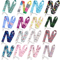 SP1628 Human Organs Lanyard Keychain Lanyards for Keys Badge Mobile Phone Rope Neck Straps Accessories Doctor Nurse Gift