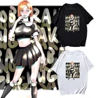 Футболка унисекс в стиле аниме кугисаки нобара, топы с принтом манги ююютсу, кавайная винтажная эстетика в стиле Харадзюку, лето