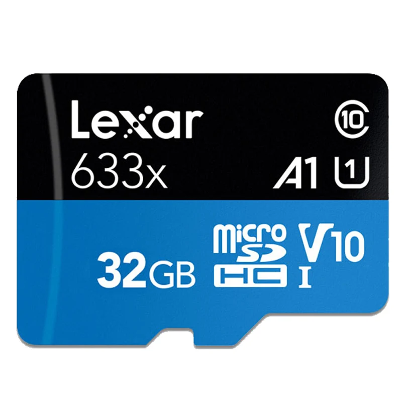 32GB Карта флэш-памяти Lexar micro sd 512gb 633x UHS-I, 1 ТБ, microsd, для дрона, Gopro, Dji, Спортивная камера, SDXC, карта хранения, 32 ГБ, 64 ГБ, 128 ГБ - Емкость: 32GB
