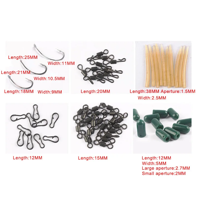 187 шт./кор. уличные рыболовные снасти фитинги набор рыболовных снастей приманки с