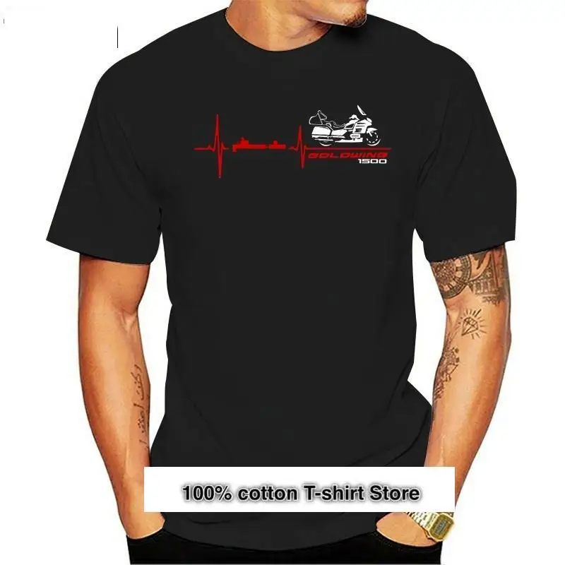 

Camiseta de Vestido Simple para hombre, prenda de vestir, de japon, GOLDWING, GL1500, batподдерживают, сердцебиение, 2019