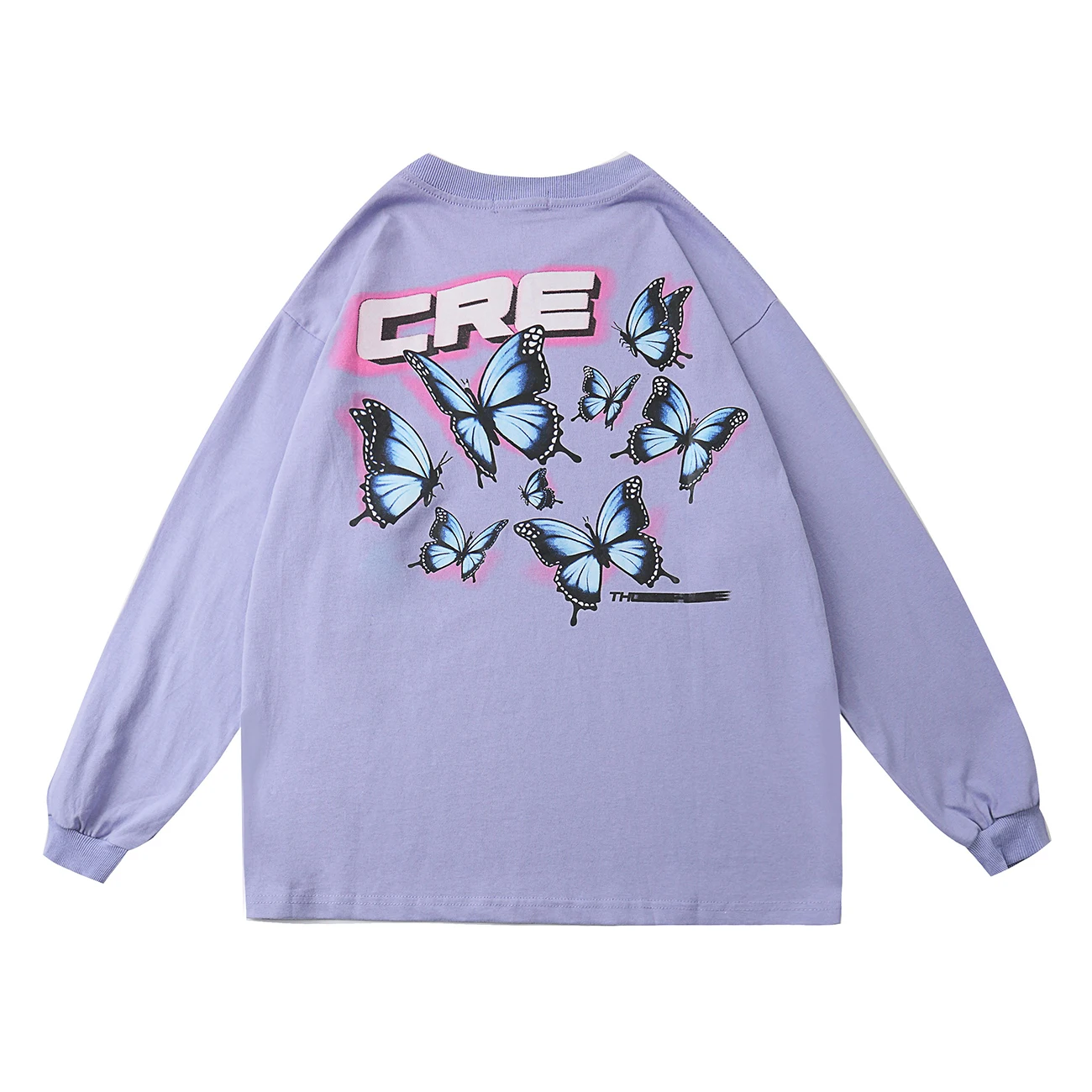 LACIBLE бабочка с длинными рукавами принтами героев мультфильмов 2020 уличная одежда