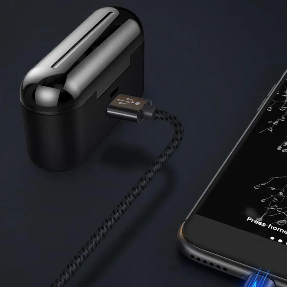 True Bluetooth 5 0 наушники HBQ наушники-вкладыши TWS с Беспроводной Headphons спортивные Handsfree 8D