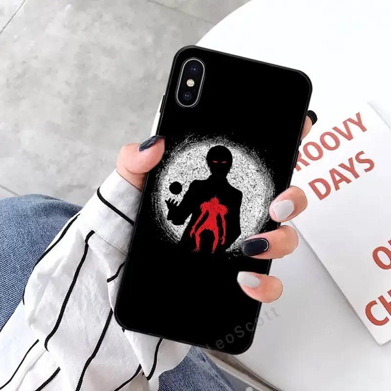 

Anime Manga Death Note Ryuk Phone Case for iPhone 11 12 mini pro XS MAX 8 7 6 6S Plus X 5S SE 2020 XR