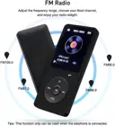 Портативный мини mp3-плеер, музыкальные плееры, электронная книга с поддержкой карт Microor SD TF, модный спортивный плеер с наушниками 3,5 мм