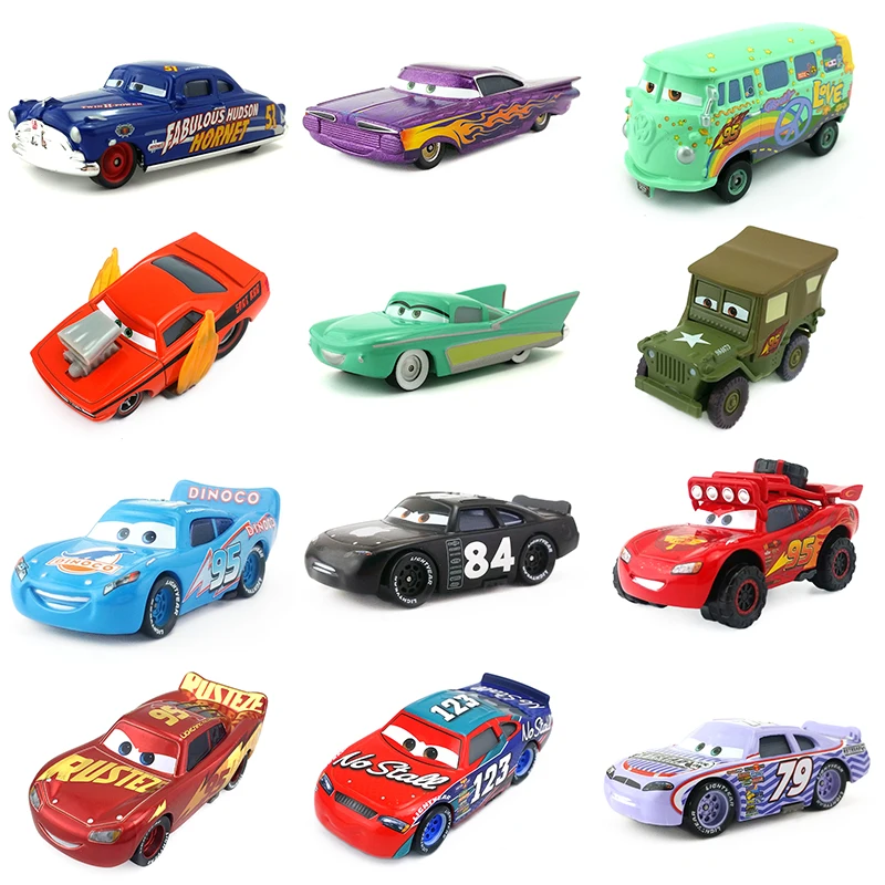 Дисней Pixar автомобиль 2 3 Молния Маккуин гонки Франческо Бернулли Рамон 1:55 литье