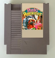 panic restaurant game cartridge for nesfc console