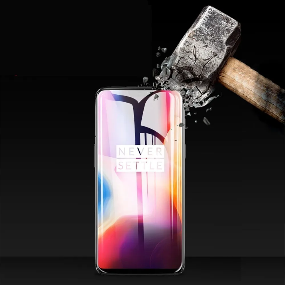 37D полная защитная пленка для Oneplus 6 6T 7 7Pro Гидрогелевая пленка для Oneplus6 7 Pro 7 HD защитная пленка без стекла