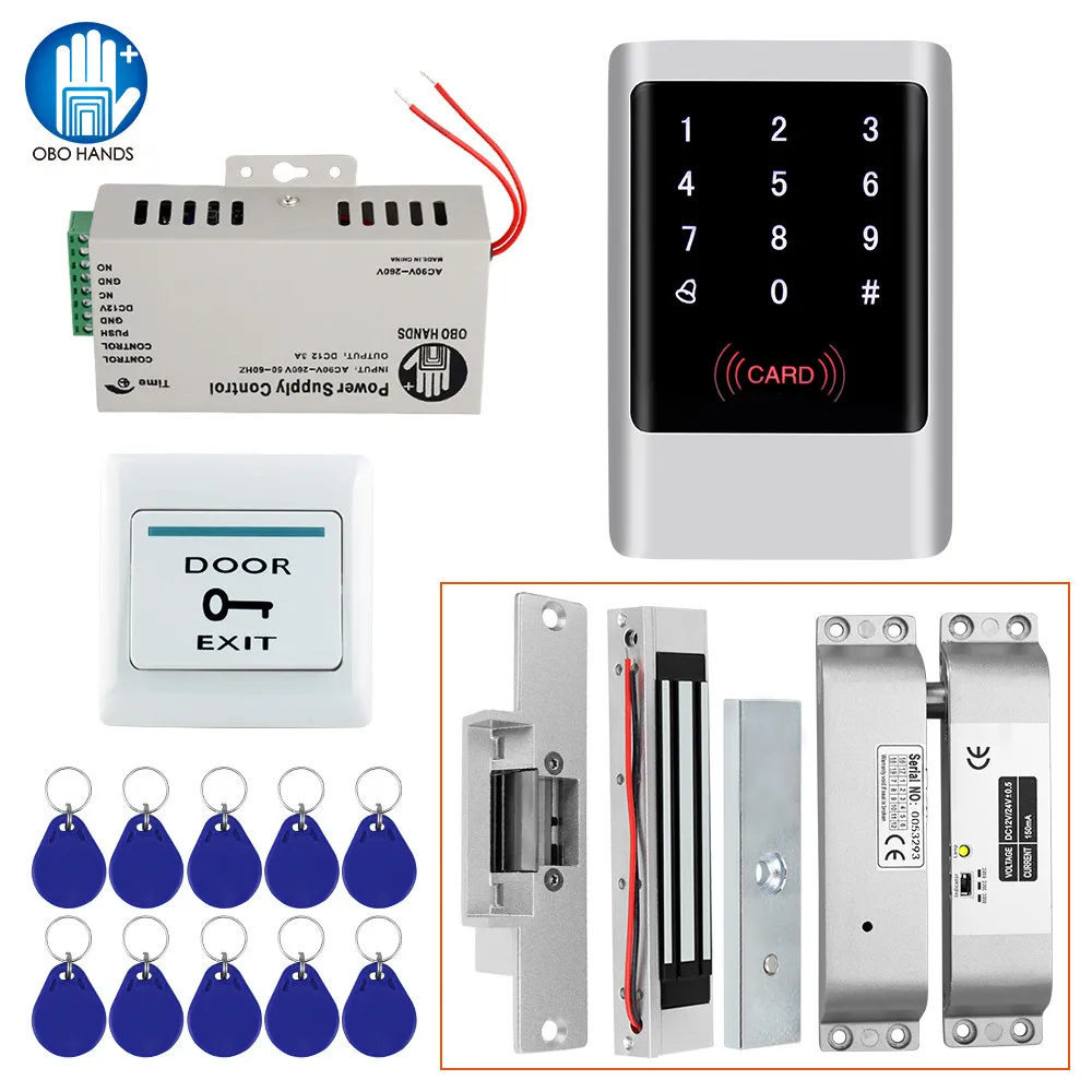 Металлическая водонепроницаемая система контроля доступа RFID 13 56 МГц +
