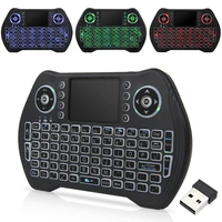 jelly comb mini usb 2 4g wireless keyboard with touchpad 3 backlits air mouse keyboard for smart tv box android x96