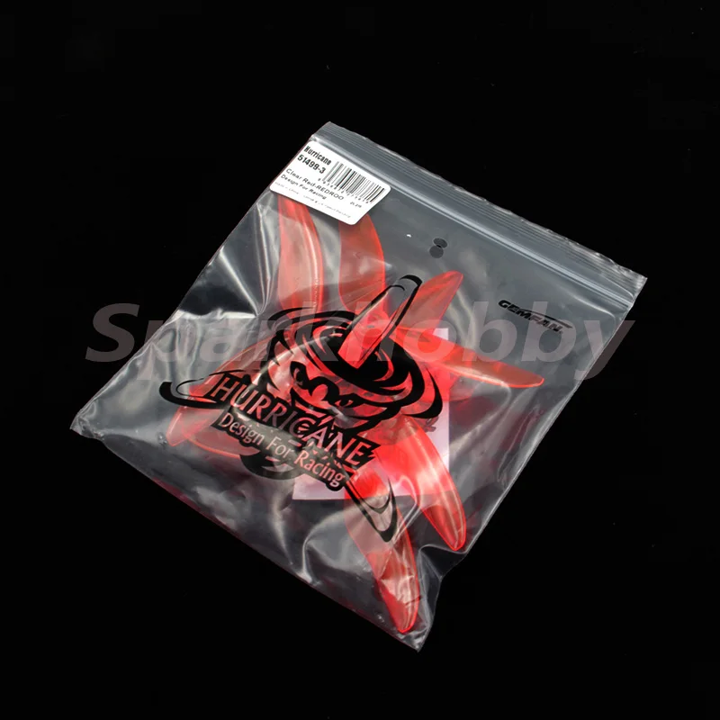 4 шт. 2 пары GEMFAN Hurricane 51499 5-дюймовый 3-лопастный Пропеллер CW &amp CCW для 2205 2306 2207