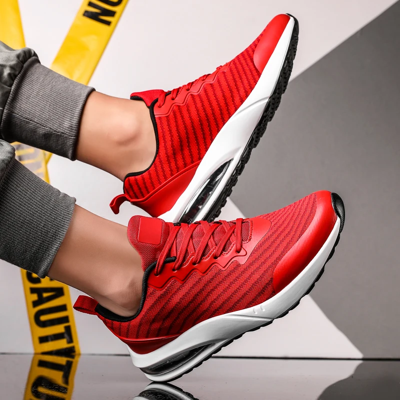 

Mens Causal Shoes Sneakers Casual Shoes White Sapatos Zapatos Casuales Sneaker Para Hombre Solid Fashion Knitting Men Sports