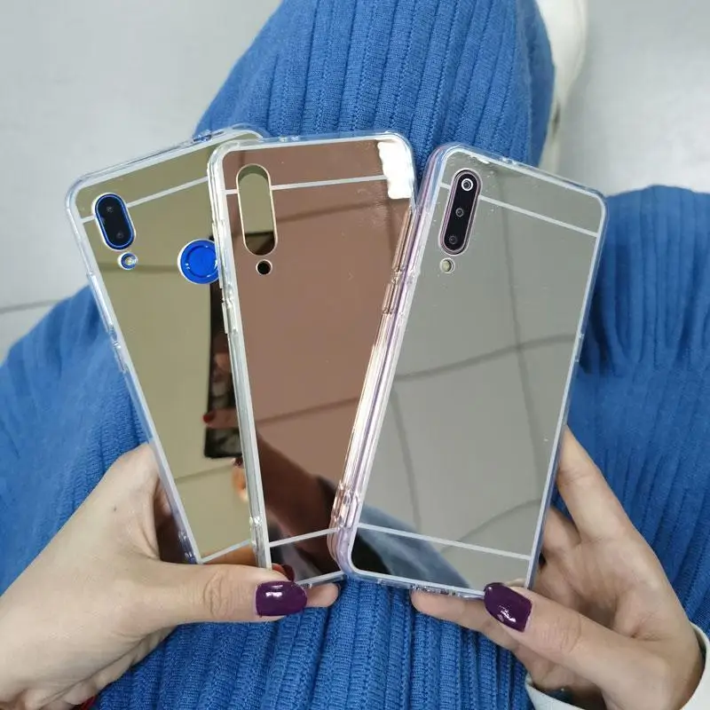 Чехол с зеркальным эффектом для Xiaomi Redmi Note 8 7 6 5 Pro 8A Mi9T K20 роскошный мягкий