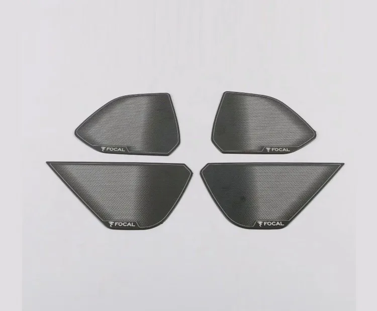 

For Peugeot 4008 2017-2020 stainless steel Car door audio Decorative cover Horn cover Anti-scratch protection car accessories