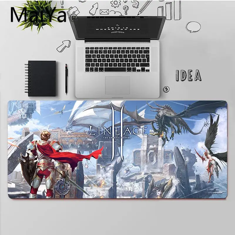 

Maiya Top Quality lineage 2 Customized MousePads Computer Laptop Anime Mouse Mat Free Shipping Large Mouse Pad Keyboards Mat