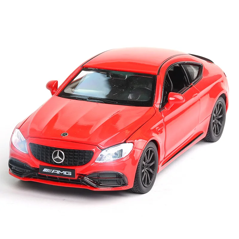 Модель AMG C63S V8 из сплава 1:32 3 цвета | Игрушки и хобби