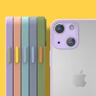 Квадратный Прозрачный матовый чехол YTD для iPhone 12, 11, 13 Pro Max, Mini, XS Max, XR, X, 8, 7 Plus, SE 2020