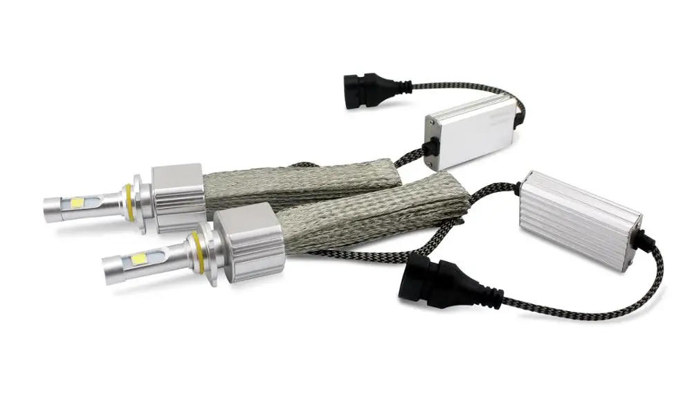 1 комплект H4 9003 HB2 110 Вт 13200lm для C ree XHP70 H13 9004 9007 автомобильных светодиодных фар