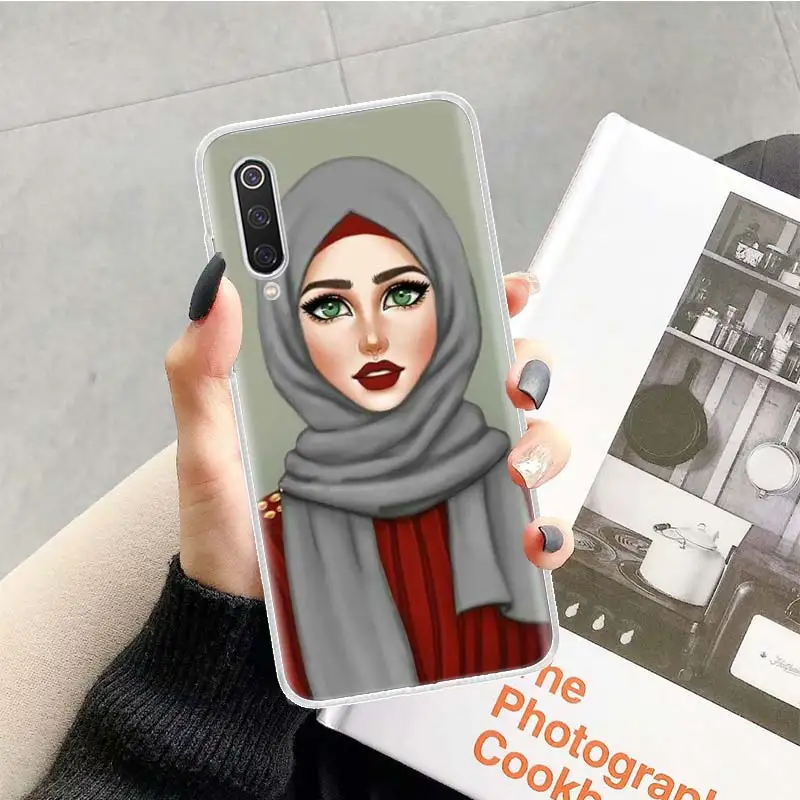 Исламский мусульманский Hijabi женский чехол для телефона Xiaomi Redmi Note 10 11 9 8 10S 11S 11T 11E