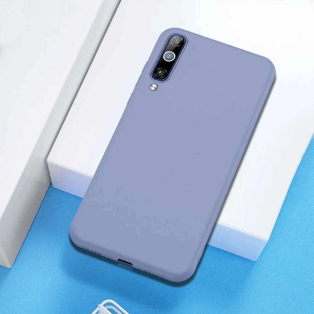 Серый Для Xiaomi mi A3 чехол для Red mi Note 8 Pro 7 5 7A Мягкая силиконовая резина, жидкого силиконового каучука, Xiaomi mi 9T 9 8 SE mi x 3 A2 Lite 6 6X CC9 CC9E чехол - Цвет: Серый