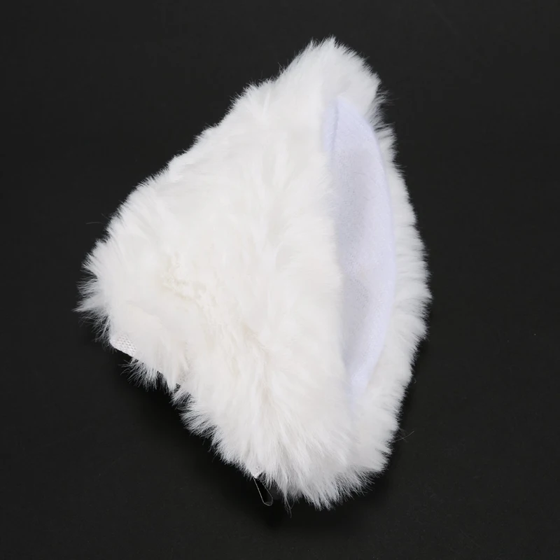 Кота футболка с изображением лисы и меховыми ушками аниме Неко Костюм волосы