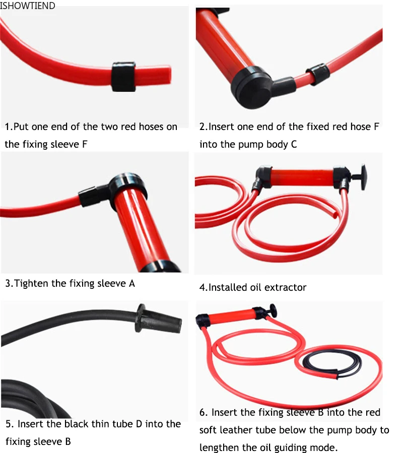 Универсальный Масляный насос для откачки газа автомобильные аксессуары ручные