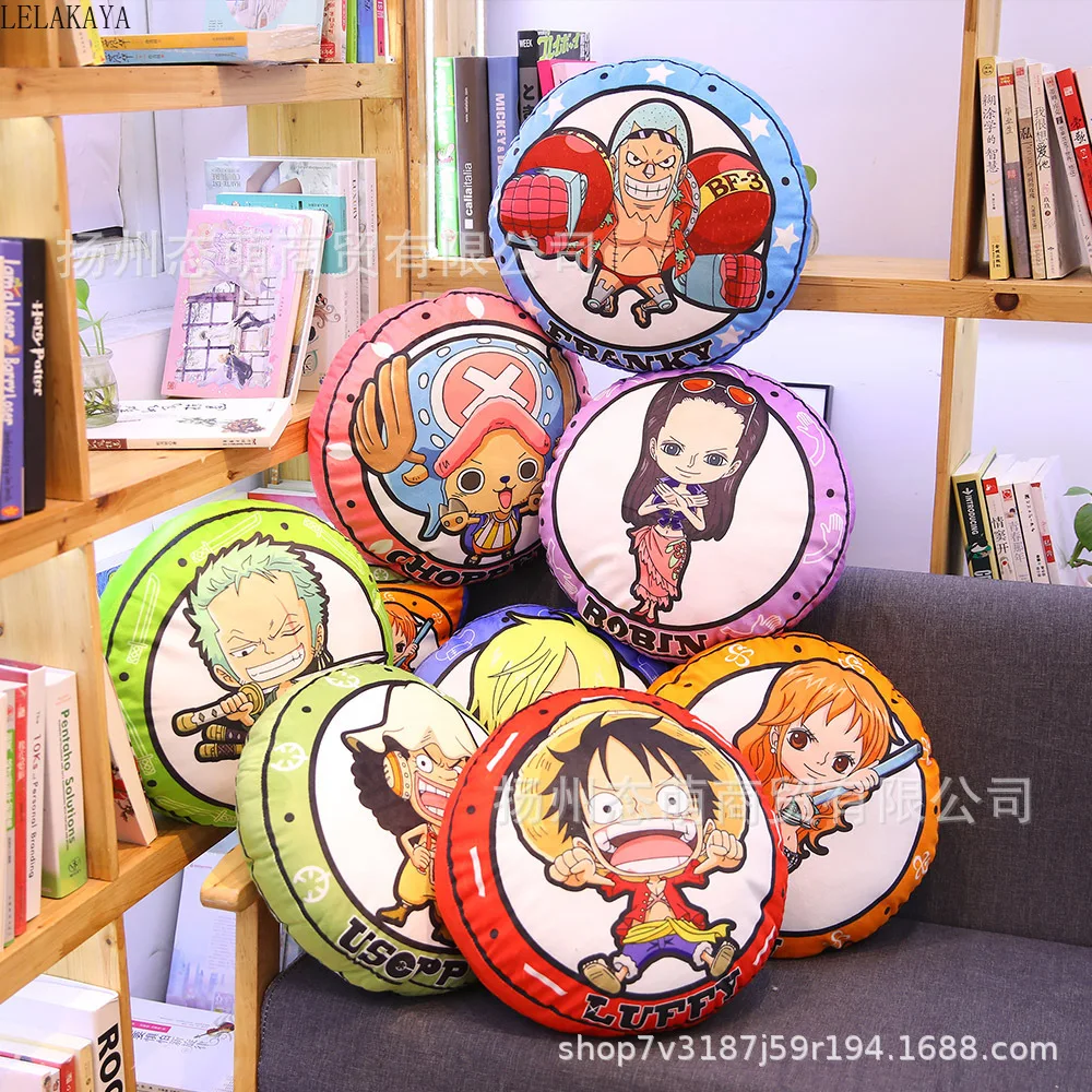 Творческий Аниме One Piece плюшевые игрушки из мультфильмов Луффи Зоро с