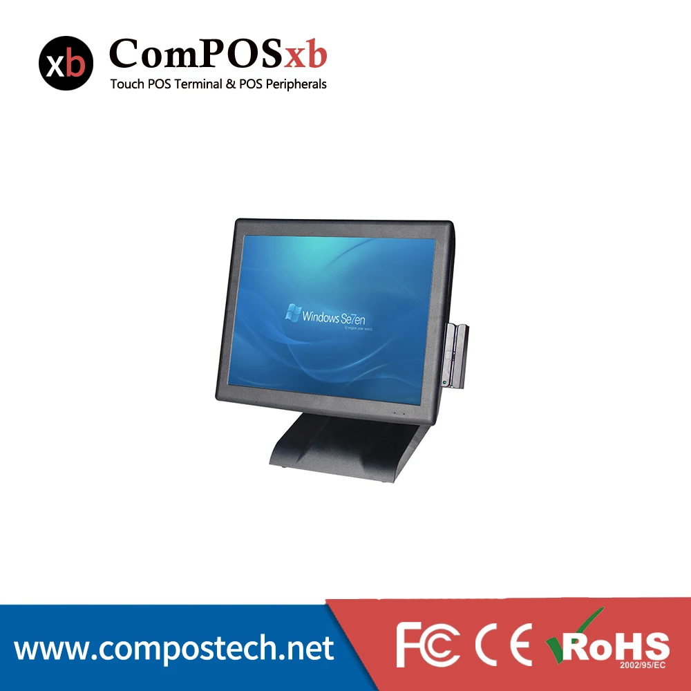 POS-система для ресторана POS2119 водонепроницаемая кассовая машина 15-дюймовый