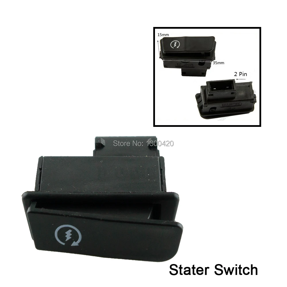 1 шт. головсветильник свет клаксон Диммер поворотный стартер одна кнопка