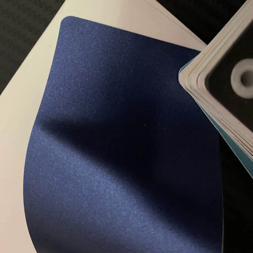 Темно синий lightning атласная металлик виниловая пленка для оклеивания автомобилей