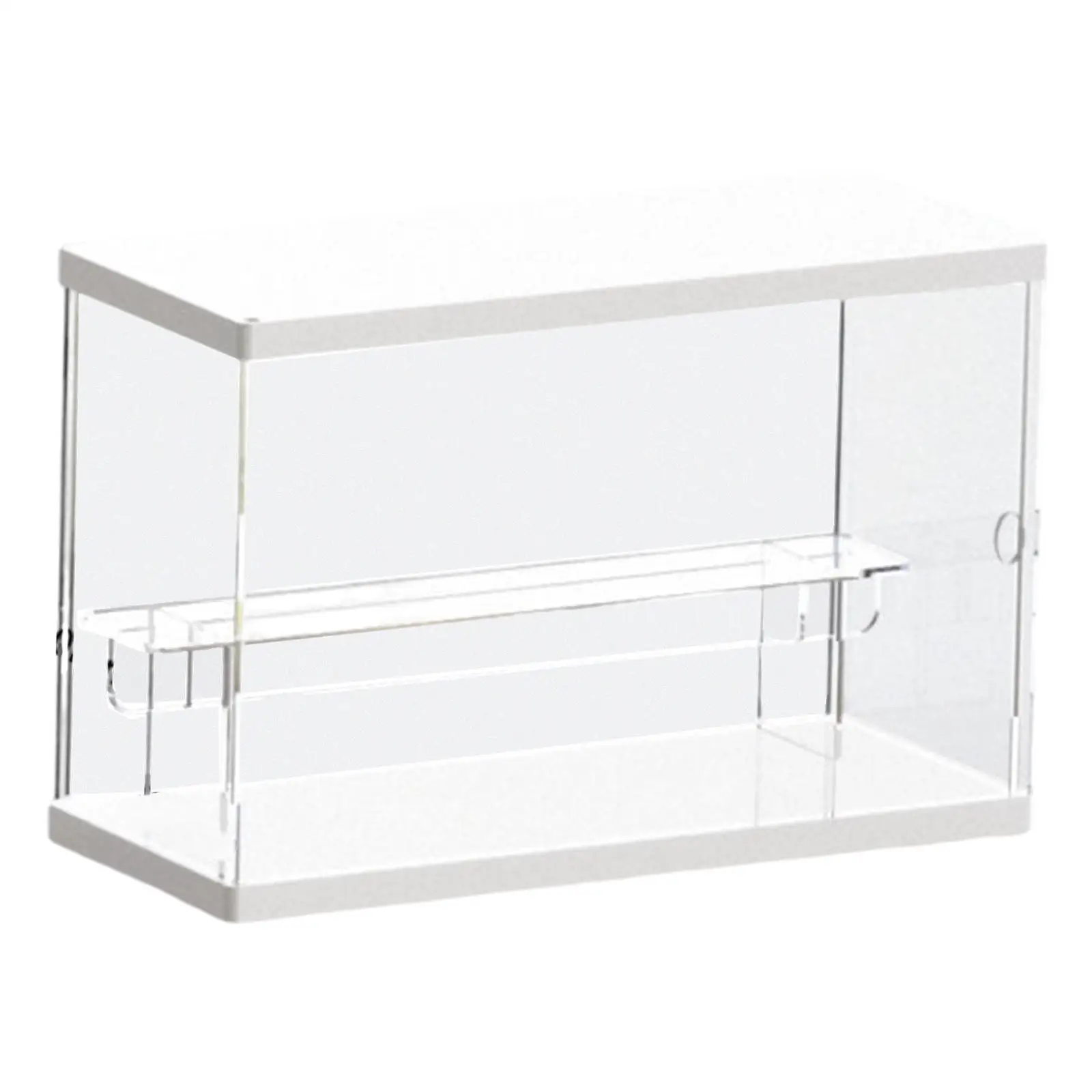 

Acrylic Display Case Free Standing Protection Dustproof Countertop Showcase Stand Box for Action Figures Collectibles