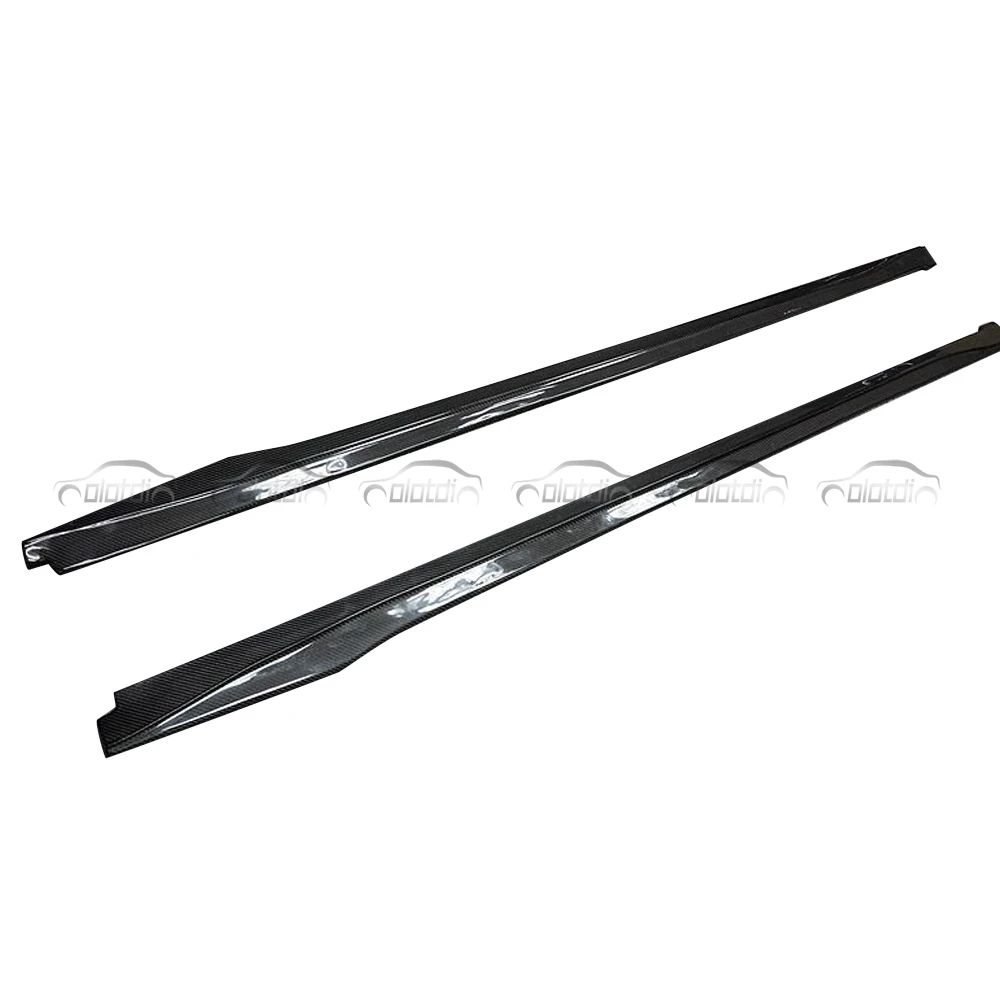 Боковые юбки OLOTDI из углеродного волокна комплект удлинителей для тела BMW 4 серии